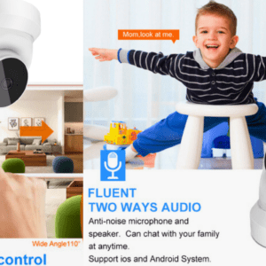 IP WiFi Camera Baby Monitor Home Security Camera
